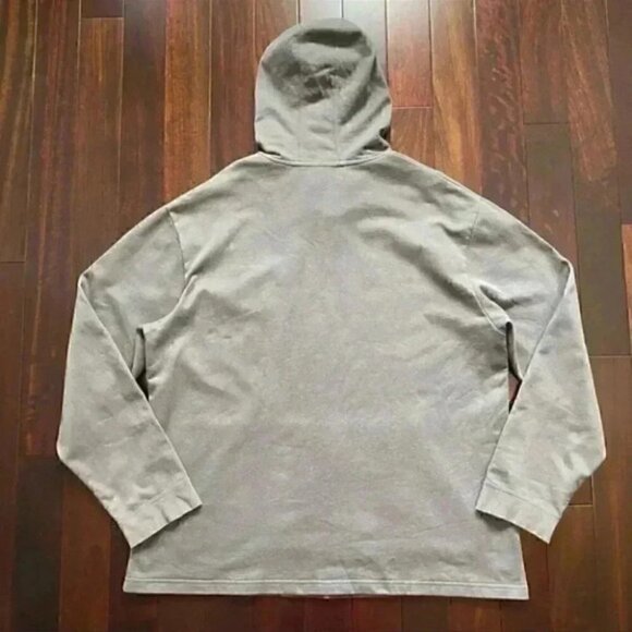 Tommy Hilfiger Sweatshirt Hoodie Pullover Red Label Premium Vintage Grey Size XL - Picture 15 of 16